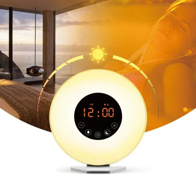 Multifunktions-LED-Touch-intelligenter Wecker mit FM-Radio, USB