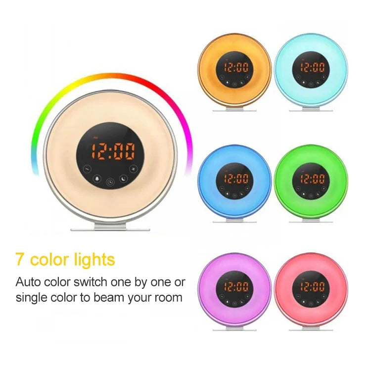 Multifunktions-LED-Touch-intelligenter Wecker mit FM-Radio, USB