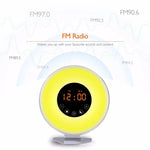 Multifunktions-LED-Touch-intelligenter Wecker mit FM-Radio, USB