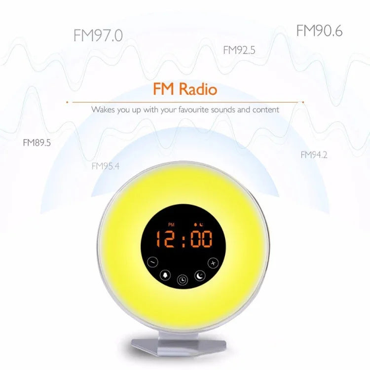 Multifunktions-LED-Touch-intelligenter Wecker mit FM-Radio, USB