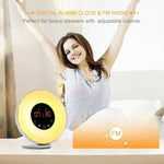 Multifunktions-LED-Touch-intelligenter Wecker mit FM-Radio, USB