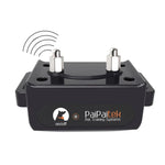 Automatisches Antibellhalsband-System zur Haustiererziehung + Elektroschockhalsband aus PU-Leder für Hunde, PD525