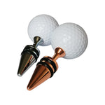 Weinflaschenverschluss in Form eines Golfschlägers und Tees, Größe: 10 x 4,2 cm, Golfschläger- und Tee-Verschluss