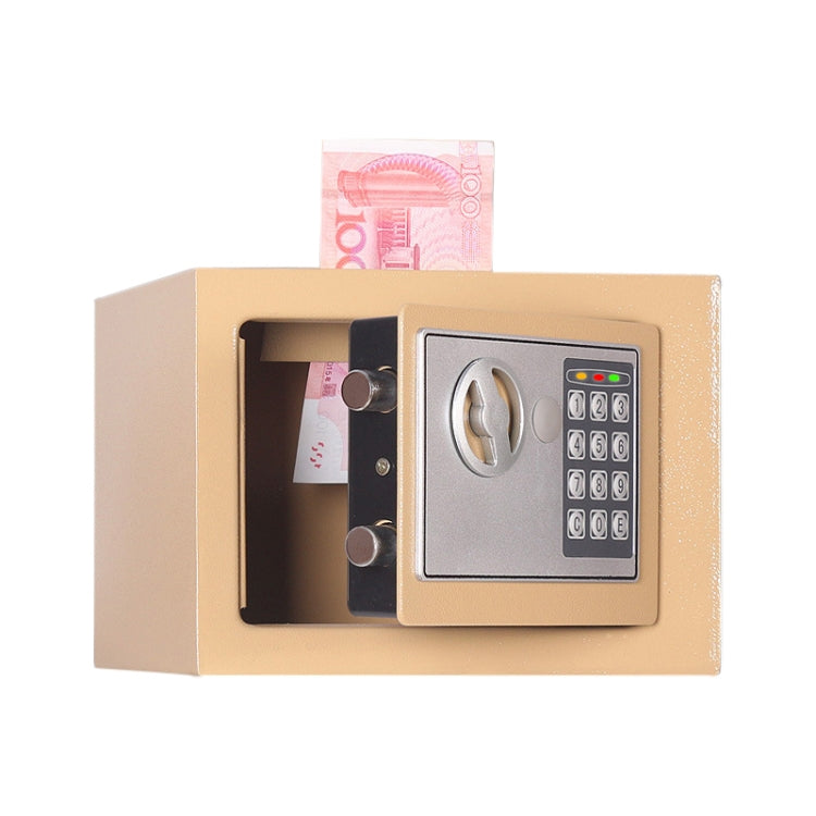 17E Mini-Sicherheitsschließfach für Zuhause, Wandschrank, Tresor mit Münzfunktion