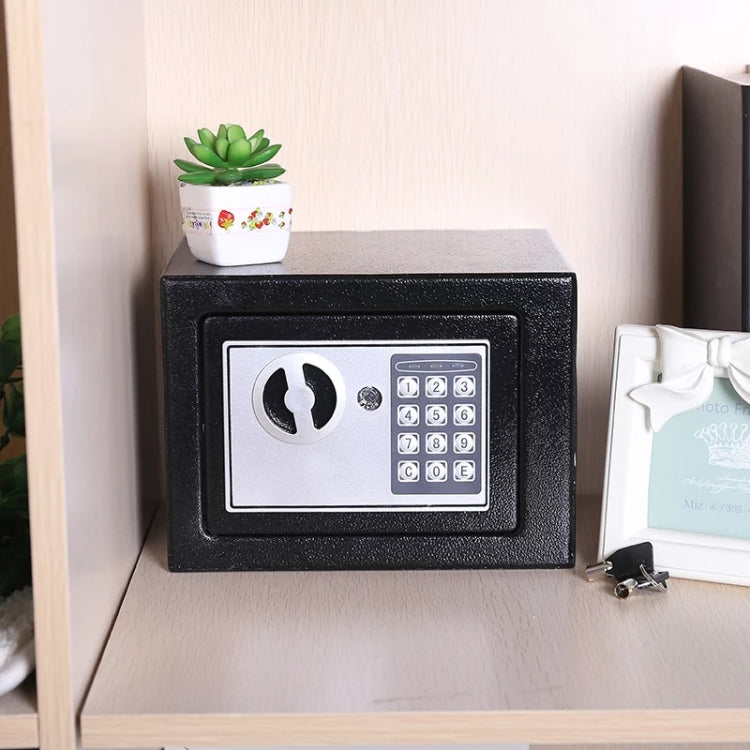 17E Mini-Sicherheitsschließfach für Zuhause, Wandschrank, Tresor mit Münzfunktion