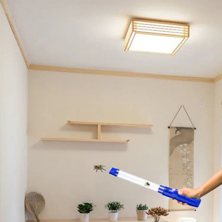 SK818 USB-Lade Insekten-Saugfallen, elektrische Schädlings-Spinnenfänger mit LED-Licht, SK818 Blau