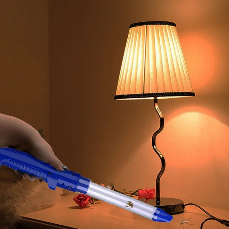 SK818 USB-Lade Insekten-Saugfallen, elektrische Schädlings-Spinnenfänger mit LED-Licht, SK818 Blau