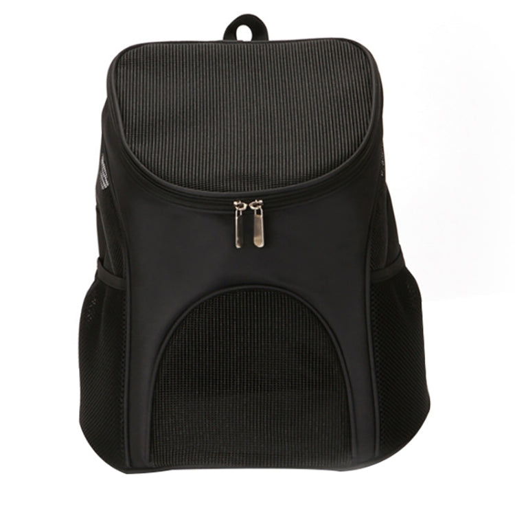 Tragbarer, faltbarer, atmungsaktiver Haustier-Rucksack aus Nylon, Größe: 33 x 30 x 24 cm, Größe: 33 x 30 x 24 cm Schwarz, Größe: 33 x 30 x 24 cm Kaffeebraun, Größe: 33 x 30 x 24 cm Blau, Größe: 33 x 30 x 24 cm Rot