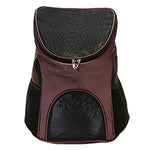 Tragbarer, faltbarer, atmungsaktiver Haustier-Rucksack aus Nylon, Größe: 33 x 30 x 24 cm, Größe: 33 x 30 x 24 cm Schwarz, Größe: 33 x 30 x 24 cm Kaffeebraun, Größe: 33 x 30 x 24 cm Blau, Größe: 33 x 30 x 24 cm Rot