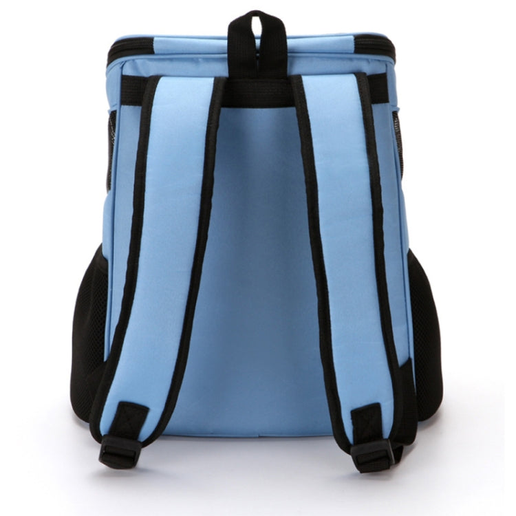 Tragbarer, faltbarer, atmungsaktiver Haustier-Rucksack aus Nylon, Größe: 33 x 30 x 24 cm, Größe: 33 x 30 x 24 cm Schwarz, Größe: 33 x 30 x 24 cm Kaffeebraun, Größe: 33 x 30 x 24 cm Blau, Größe: 33 x 30 x 24 cm Rot