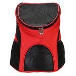 Tragbarer, faltbarer, atmungsaktiver Haustier-Rucksack aus Nylon, Größe: 33 x 30 x 24 cm, Größe: 33 x 30 x 24 cm Schwarz, Größe: 33 x 30 x 24 cm Kaffeebraun, Größe: 33 x 30 x 24 cm Blau, Größe: 33 x 30 x 24 cm Rot