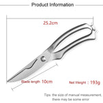 10 Zoll Küchengeflügel Fisch Hühnerknochen Edelstahl Schneider Kochgerät Schere, Kartonverpackung, Kartonverpackung
