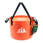 30L 4-in-1 PVC Outdoor Faltbarer Doppel-Abtropfkorb Camping Angelausrüstungstasche