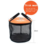 30L 4-in-1 PVC Outdoor Faltbarer Doppel-Abtropfkorb Camping Angelausrüstungstasche