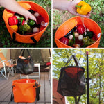 30L 4-in-1 PVC Outdoor Faltbarer Doppel-Abtropfkorb Camping Angelausrüstungstasche