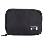 Tragbare Reise-Organizer-Aufbewahrungstasche für digitale Geräte und elektronisches Zubehör, Größe: 25,7 x 18,5 x 1,2 cm, HC3103B, HC3103L, HC3103G, HC3103TT