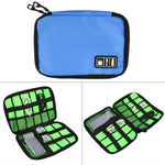Tragbare Reise-Organizer-Aufbewahrungstasche für digitale Geräte und elektronisches Zubehör, Größe: 25,7 x 18,5 x 1,2 cm, HC3103B, HC3103L, HC3103G, HC3103TT