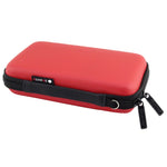 Tragbare, multifunktionale Reisetasche aus EVA-Material zur Aufbewahrung digitaler Geräte wie Handy, Powerbank, USB-Stick, SD-Karte und PSP-Konsole; Innenmaße: 16,5 x 9,5 x 3,8 cm