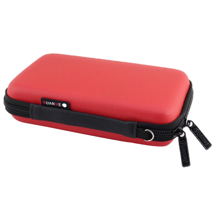 Tragbare, multifunktionale Reisetasche aus EVA-Material zur Aufbewahrung digitaler Geräte wie Handy, Powerbank, USB-Stick, SD-Karte und PSP-Konsole; Innenmaße: 16,5 x 9,5 x 3,8 cm