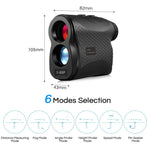 5-600P Handheldes Golf-Laser-Entfernungsmessgerät, Fernglas-Entfernungsmesser, 600m, 5-600m