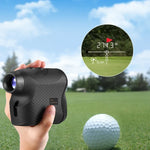 5-600P Handheldes Golf-Laser-Entfernungsmessgerät, Fernglas-Entfernungsmesser, 600m, 5-600m
