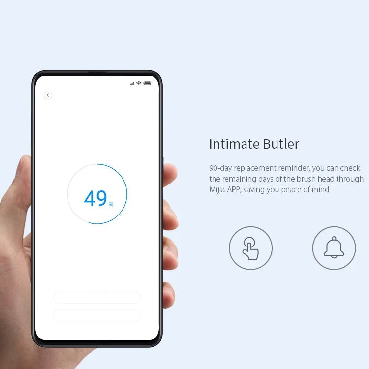 3 St. Original Xiaomi Mijia elektrische Zahnbürstenköpfe Ersatz Mundpflege (Sensitive Typ)