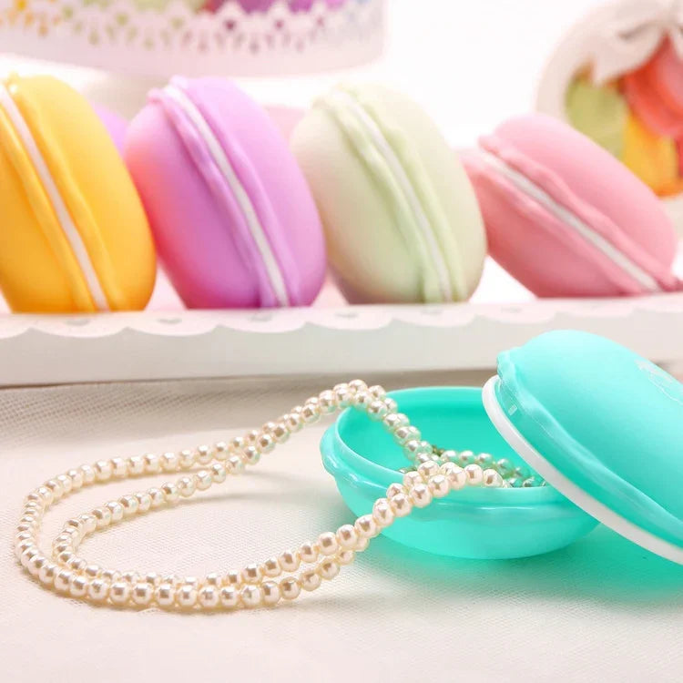 2er-Pack hübsche Aufbewahrungsboxen im Macaron-Stil, Farbe zufällig.