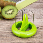 3 Stücke Tragbarer und spezieller ABS + Edelstahl Kiwi-Schäler, zufällige Farblieferung, 3 Stücke Kiwi-Schäler 2