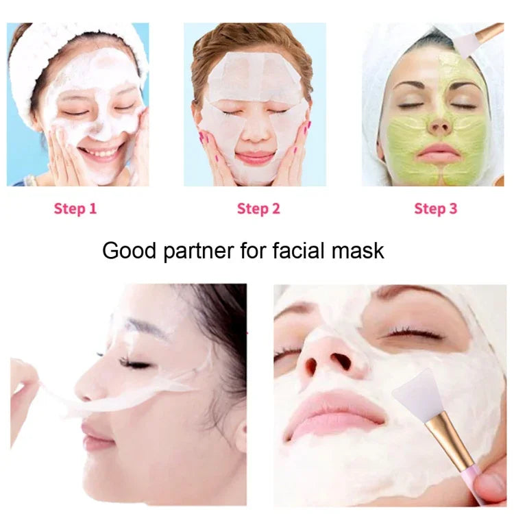 Silikon-Maskenapplikatorpinsel, Make-up-Reinigungswerkzeug, Farbauswahl zufällig