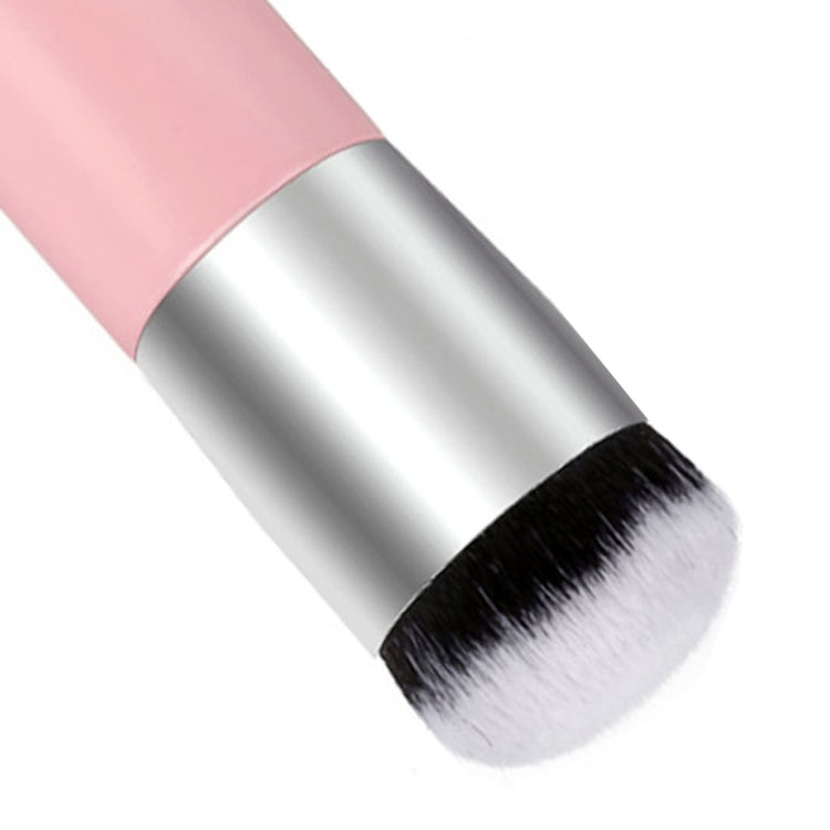Kurzer Holzgriff Große Runde Kopfpinsel Foundation Puder Make-up Pinsel Praller Runder Pinsel Make-up BB Cream Werkzeuge, Großer Runder Kopf Rosa