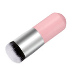 Kurzer Holzgriff Große Runde Kopfpinsel Foundation Puder Make-up Pinsel Praller Runder Pinsel Make-up BB Cream Werkzeuge, Großer Runder Kopf Rosa