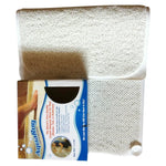 Rechteckige, schimmel- und fleckenresistente PVC-Fußmatte für Badewanne und Bad, rutschfest, Größe: 70 cm x 40 cm (Weiß), 70 cm x 40 cm