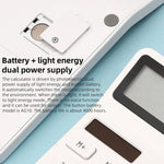Original Xiaomi Youpin LEMO Reisrechner 12-stellige LED-Anzeige ABS-Material 6 Grad Winkel, 12-stelliger Rechner