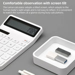 Original Xiaomi Youpin LEMO Reisrechner 12-stellige LED-Anzeige ABS-Material 6 Grad Winkel, 12-stelliger Rechner