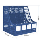 Deli 4 Fächer Schreibtisch-Organizer Büromaterial Zubehör Desktop Tischsortierer Regal