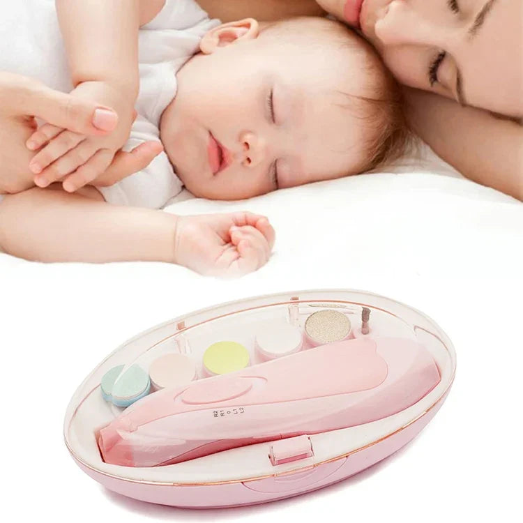 6-in-1 Baby Nagelknipser Trimmer Maniküre Elektrisches Schleifgerät Werkzeugset