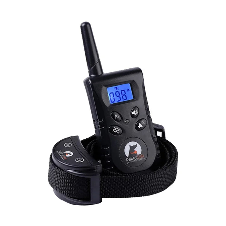 Automatisches Antibellhalsband PD520V zur Hundeerziehung und -kontrolle, Schwarz