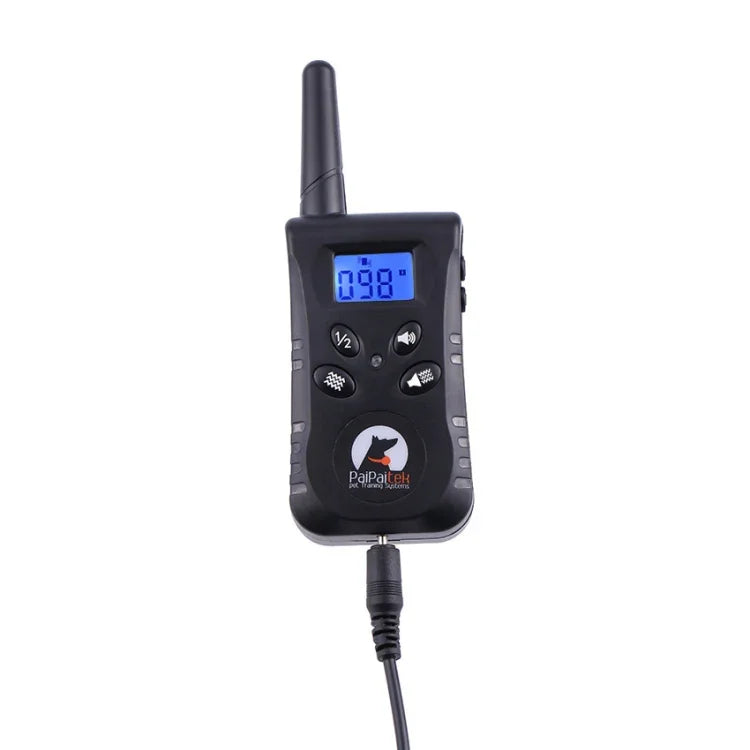 Automatisches Antibellhalsband PD520V zur Hundeerziehung und -kontrolle, Schwarz