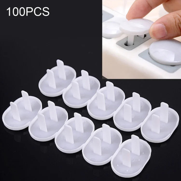 100 STÜCK 2-Loch Baby-Steckdosen-Sicherheitsabdeckungen für US-Stecker, 100 STÜCK 2-Loch US-Stecker