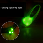 LED-Nachtlicht, Silikonanhänger für Haustierhalsband, Sicherheitshalsband für Haustiere