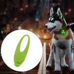 LED-Nachtlicht, Silikonanhänger für Haustierhalsband, Sicherheitshalsband für Haustiere