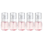 10 Stück tragbare, nachfüllbare, transparente, leere Parfümzerstäuber aus Kunststoff mit feinem Nebel, 30 ml.