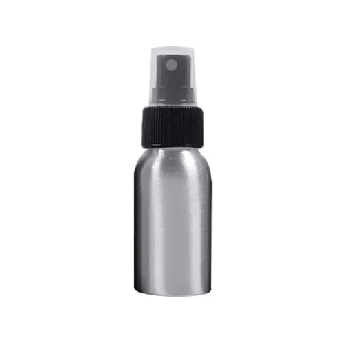 Nachfüllbarer Glas-Feinnebelzerstäuber, Aluminiumflasche, 50 ml