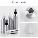 Nachfüllbarer Glas-Feinnebelzerstäuber, Aluminiumflasche, 50 ml