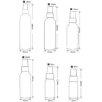 Nachfüllbarer Glas-Feinnebelzerstäuber, Aluminiumflasche, 50 ml