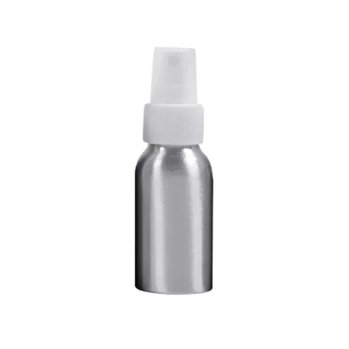 Nachfüllbarer Glas-Feinnebelzerstäuber, Aluminiumflasche, 50 ml
