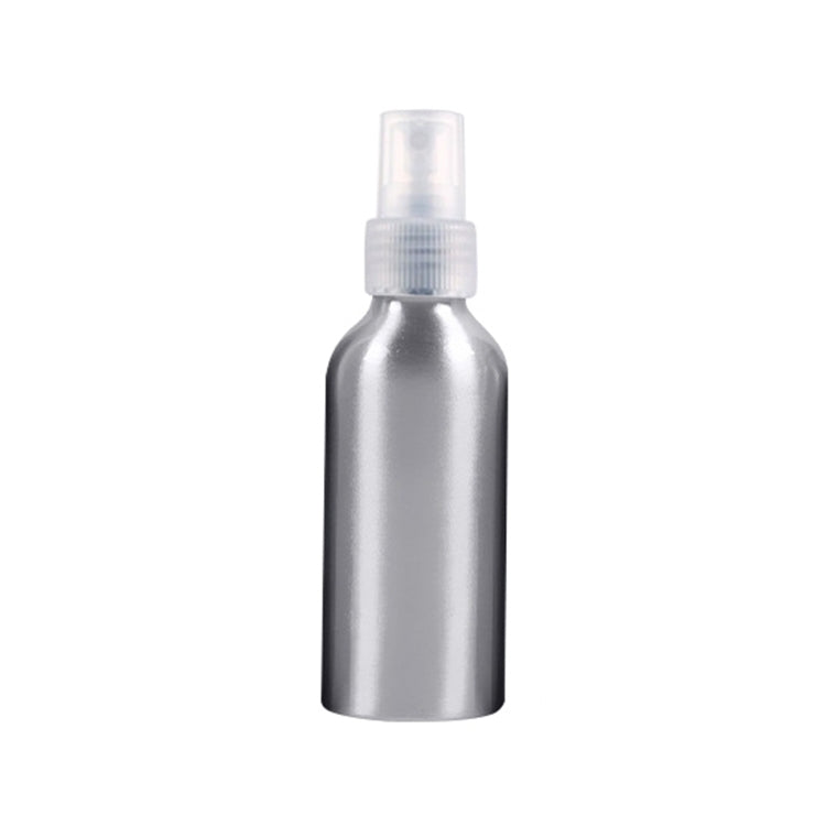 Nachfüllbarer Glas-Feinnebelzerstäuber, Aluminiumflasche, 100 ml
