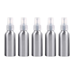 Nachfüllbarer Glas-Feinnebelzerstäuber, Aluminiumflasche, 100 ml