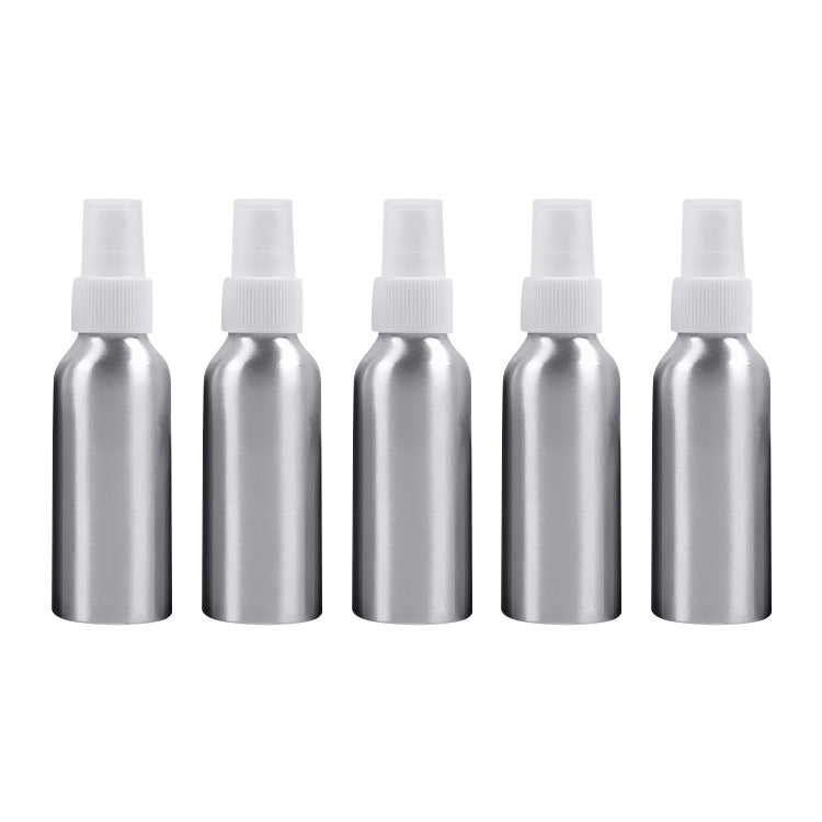 Nachfüllbarer Glas-Feinnebelzerstäuber, Aluminiumflasche, 100 ml