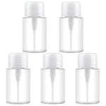 Leere Kunststoffflasche mit Druckpumpe für Flüssigkeiten, 200 ml